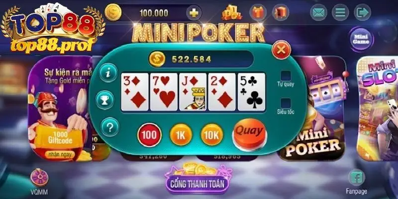 Game chơi có giao diện ấn tượng