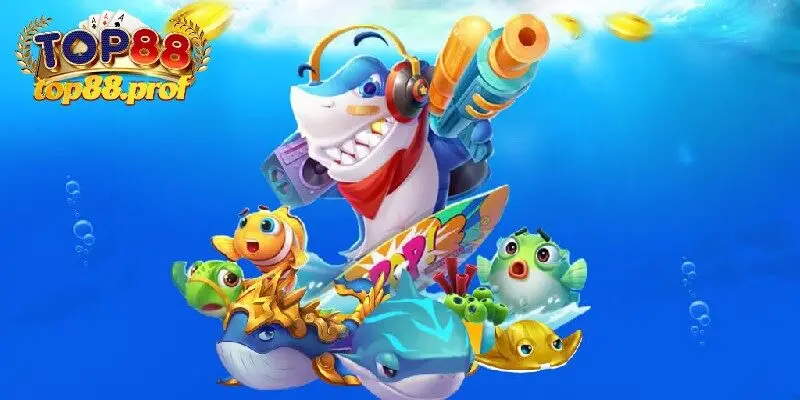 Giao diện bắn cá Top88 ấn tượng