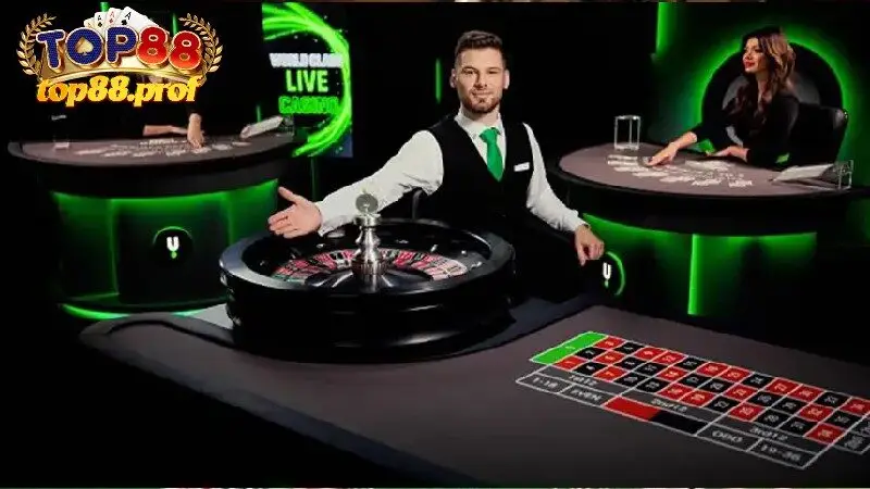 Giới thiệu sảnh game live casino Top88 cho thấy giao diện ấn tượng