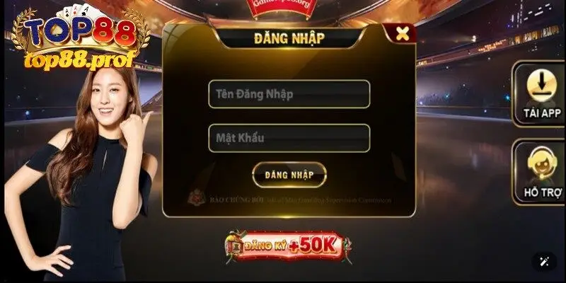 Nạp tiền tài khoản cần đăng nhập Top88