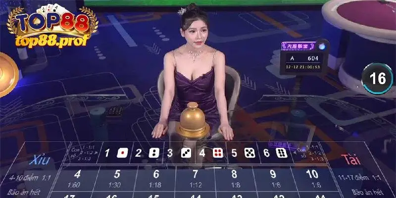 Tài Xỉu live Top88 được đánh giá cao về sự hấp dẫn