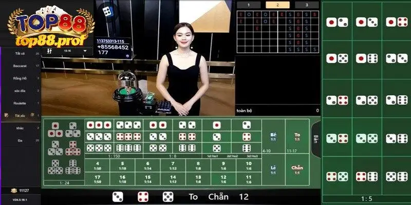 Tài Xỉu live Top88