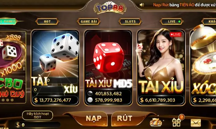Trải nghiệm chơi game đỉnh cao, đảm bảo an toàn tại Top88