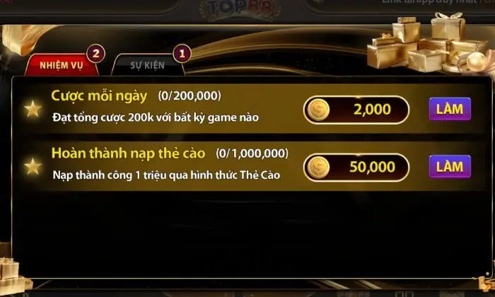 Khuyến mãi Top88 diễn ra thường xuyên, giá trị lớn